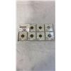 Image 1 : 7 WWI WAR-TIME SILVER DIMES 1912-1914 AND 1916-1919  .925 SILVER