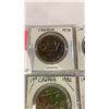 Image 2 : 10 CANADIAN NICKEL DOLLARS 1978-1986