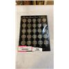 Image 1 : 1996 NHL HOCKEY GREATS COIN COLLECTION - COMPLETE 25 COINS