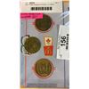 Image 2 : 1998 TEAM CANADA OFFICIAL OLYMPIC HOCKEY MEDALLION COMPLETE SET