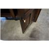 Image 8 : ANTIQUE CARVED 2 PIECE CABINET