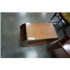 Image 2 : 2 WOOD MAGAZINE RACK ENDTABLES