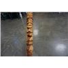 Image 3 : CARVED TOTEM WALKING STICK