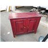 Image 1 : Glass top 2-door cabinet
