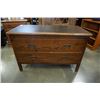Image 1 : Brown 2 drawer dresser