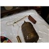 Image 2 : VINTAGE WALL HANGING BRASS LAMP