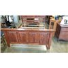 Image 2 : QUEENSIZE OAK BED FRAME