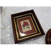 Image 2 : 2 VINTAGE MAHOGANY FRAMED PICTURES