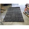 Image 1 : 62 INCH GREY SHAG AREA CARPET