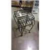 Image 1 : 2 METAL NESTING ENDTABLES