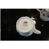 Image 8 : ROYAL ALBERT SWEET VIOLETS MADE IN ENGLAND TEAPOT W/ CREAM AND SAUCER, AND 2 COFFEE