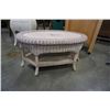 Image 2 : OVAL WICKER END TABLE