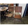 Image 1 : 2 BEAUFORT FOLDING DECK CHAIRS
