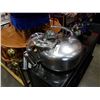 Image 1 : Babson Bros stainless surge milking machine working