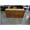 Image 1 : 6 DRAWER OAK DRESSER