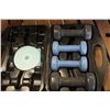 Image 1 : LIFE GEAR 16 POUND DUMBELL SET WITH DVD