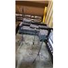 Image 1 : 2 STANDING PLANTER HANGERS AND HANGING PLANTER HANGER