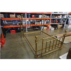 BRASS QUEENSIZE BED FRAME