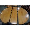 Image 1 : ROUND MAPLE KOHLER DINING TABLE WITH 4 CHAIRS AND LEAF