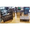 Image 7 : LOCK BOX, MAGAZINE RACK, METAL BIN AND COFFEE WARMER