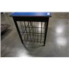Image 3 : METAL BASE BLUE TOP DESK