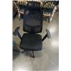 Image 2 : TWO GAS LIFT OFFICE CHAIRS - ONE BLACK ONE GREEN