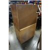 Image 8 : 2 pc Drop front desk with drawers