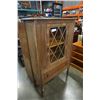 Image 2 : ANTIQUE GLASS DOOR CABINET
