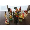 Image 1 : 9 PORCELAIN ROOSTERS