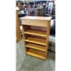 Image 1 : PINE BOOKSHELF