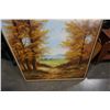 Image 2 : 2 oil on canvas paintings still life and J. Fern