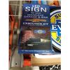 Image 2 : NEW CHEVROLET LIGHT UP SIGN