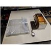 Image 1 : SCALE, PENS, COFFEE GRINDER AND WATCH