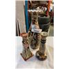 Image 1 : 3 CLOISONNE VASES