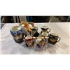 Image 1 : 8 TOBY MUGS STAMPED JAPAN
