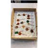 Image 2 : TRAY OF STONE PENDENTS