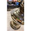 Image 8 : VINTAGE MAGNET OIL LAMP AND BRASS ELECTRIFIED OIL LAMP