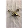 Image 8 : BRASS SHELL LAMP AND BRASS CANDLE SNUFFER