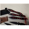 Image 2 : 6 NEW THROWING KNIVES