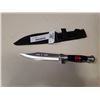 Image 1 : NEW STAINLESS CHOPPER KNIFE WITH SHEATH