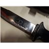 Image 3 : 2 vintage knives with leather sheaths