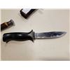 Image 8 : 2 vintage knives with leather sheaths