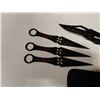 Image 2 : COLUMBIA MECHANICAL FOLDING KNIFE AND 3 THROWING KNIVES