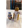 Image 1 : ANTIQUE MADE IN JAPAN MINIATURE TOBY MUG HAND PAINTED AND ANTIQUE TIN MONKEY COIN BANK