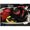 Image 2 : BIN OF BOXING GLOVES AND PADS AND ACCESSORIES