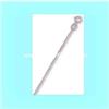 Image 1 : 16" SOLID 14K WHITE GOLD FINE SINGAPORE CHAIN