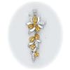 Image 1 : Solid Sterling Silver Citrine Pendant Charm NEW