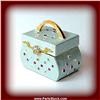 Image 1 : BLUE 24K GOLD SWAROVSKI CRYSTAL JEWELRY BOX PURSE