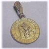 Image 1 : Solid 14K Gold St. Christopher Charm Pendant 1.3g