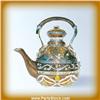Image 1 : 24K GOLD TEA KETTLE SWAROVSKI CRYSTAL JEWELRY BOX